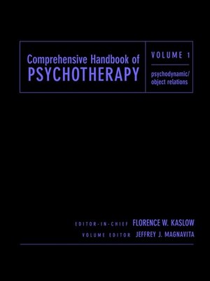 cover image of Comprehensive Handbook of Psychotherapy, Psychodynamic/Object Relations
